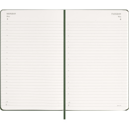 Calendar 12M Daily 2027 Hardcover Large Myrtle Green in the group Paper & Pads / Planners / 12-Month Planners at Pen Store (137425)