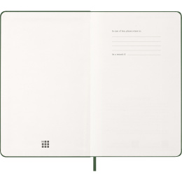 Calendar 12M Daily 2027 Hardcover Large Myrtle Green in the group Paper & Pads / Planners / 12-Month Planners at Pen Store (137425)