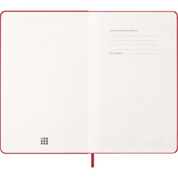 Calendar 12M Daily 2027 Hardcover Large Red in the group Paper & Pads / Planners / 12-Month Planners at Pen Store (137426)