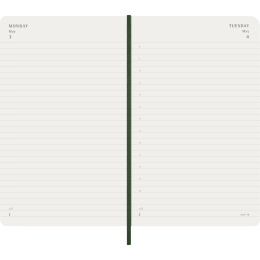 Calendar 12M Daily 2027 Softcover Large Myrtle Green in the group Paper & Pads / Planners / 12-Month Planners at Pen Store (137430)
