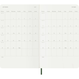 Calendar 12M Daily 2027 Softcover Large Myrtle Green in the group Paper & Pads / Planners / 12-Month Planners at Pen Store (137430)