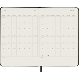 Calendar 12M Daily 2027 Hardcover Pocket Black in the group Paper & Pads / Planners / 12-Month Planners at Pen Store (137432)