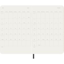 Calendar 12M Daily 2027 Softcover Pocket Black in the group Paper & Pads / Planners / 12-Month Planners at Pen Store (137433)