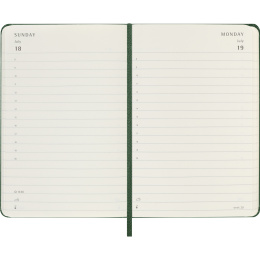 Calendar 12M Daily 2027 Hardcover Pocket Myrtle Green in the group Paper & Pads / Planners / 12-Month Planners at Pen Store (137434)