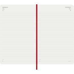 Calendar 12M Daily 2027 Hardcover Pocket Red in the group Paper & Pads / Planners / 12-Month Planners at Pen Store (137435)