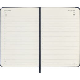 Calendar 12M Daily 2027 Hardcover Pocket Sapphire Blue in the group Paper & Pads / Planners / 12-Month Planners at Pen Store (137437)