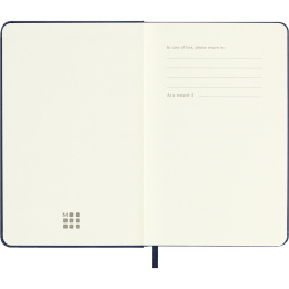 Calendar 12M Daily 2027 Hardcover Pocket Sapphire Blue in the group Paper & Pads / Planners / 12-Month Planners at Pen Store (137437)