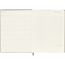 Calendar 12M Weekly Vertical PRO 2027 Hardcover XL Black  in the group Paper & Pads / Planners / 12-Month Planners at Pen Store (137443)