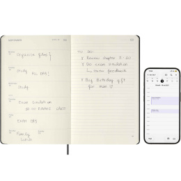 Calendar 12M Smart PRO Digital Weekly Note 2027 Large Black in the group Paper & Pads / Planners / 12-Month Planners at Pen Store (137445)