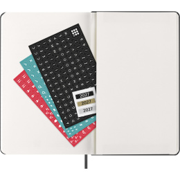 Calendar 12M Weekly Notebook 2027 Hardcover Large Black  in the group Paper & Pads / Planners / 12-Month Planners at Pen Store (137450)