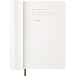 Calendar 12M Weekly Notebook 2027 Softcover Large Myrtle Green  in the group Paper & Pads / Planners / 12-Month Planners at Pen Store (137453)
