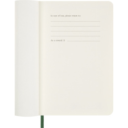 Calendar 12M Weekly Notebook 2027 Softcover Pocket Myrtle Green  in the group Paper & Pads / Planners / 12-Month Planners at Pen Store (137461)