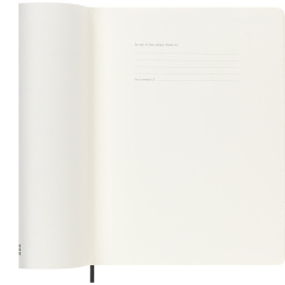 Calendar 12M Weekly Notebook 2027 Softcover XL Black  in the group Paper & Pads / Planners / 12-Month Planners at Pen Store (137467)