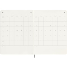 Calendar 12M Weekly Notebook 2027 Softcover XL Black  in the group Paper & Pads / Planners / 12-Month Planners at Pen Store (137467)