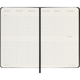 Calendar 12M Weekly Vertical 2027 Hardcover Pocket Black  in the group Paper & Pads / Planners / 12-Month Planners at Pen Store (137471)