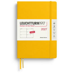 Calendar Weekly Planner 2027 A5 Sunflower in the group Paper & Pads / Planners / 12-Month Planners at Pen Store (137489)