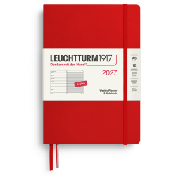 Calendar Weekly Planner & Notebook 2026 A5 Cherry in the group Paper & Pads / Planners / 12-Month Planners at Pen Store (137516)
