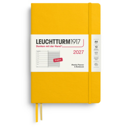 Calendar Weekly Planner & Notebook 2026 A5 Sunflower in the group Paper & Pads / Planners / 12-Month Planners at Pen Store (137518)