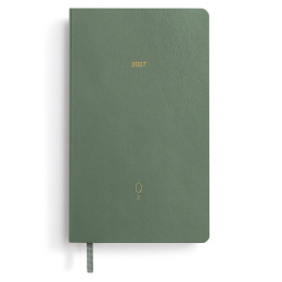 Calendar Quarterly Planner 2027 Shades of Green in the group Paper & Pads / Planners / 12-Month Planners at Pen Store (137525)