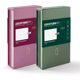 Calendar Quarterly Planner 2027 Shades of Green in the group Paper & Pads / Planners / 12-Month Planners at Pen Store (137525)
