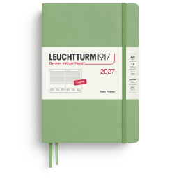 Calendar Daily Planner 2027 A5 Sage in the group Paper & Pads / Planners / 12-Month Planners at Pen Store (137530)