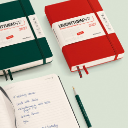Calendar Daily Planner 2027 A5 Indigo in the group Paper & Pads / Planners / 12-Month Planners at Pen Store (137532)
