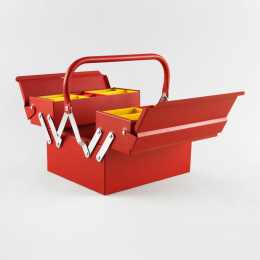 Toolbox Atena Red in the group Hobby & Creativity / Organize / Storage at Pen Store (137543)
