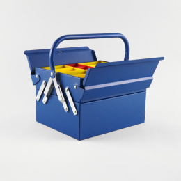 Toolbox Atena Blue in the group Hobby & Creativity / Organize / Storage at Pen Store (137544)