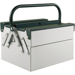 Toolbox Atena Grey/Green in the group Hobby & Creativity / Organize / Storage at Pen Store (137546)