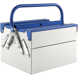 Toolbox Atena Grey/Blue in the group Hobby & Creativity / Organize / Storage at Pen Store (137548)