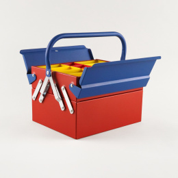 Toolbox Atena Red/Blue in the group Hobby & Creativity / Organize / Storage at Pen Store (137552)