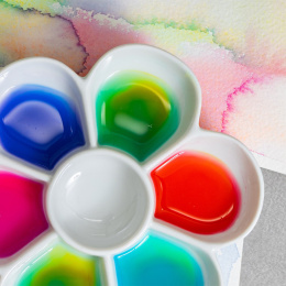 Gansai Tambi Aquarelle 5-set Granulating Colors 3 in the group Art Supplies / Artist colours / Watercolor Paint / Watercolor pans at Pen Store (137569)