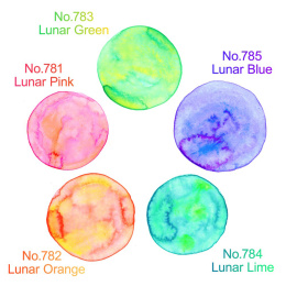 Gansai Tambi Aquarelle 5-set Granulating Colors 3 in the group Art Supplies / Artist colours / Watercolor Paint / Watercolor pans at Pen Store (137569)