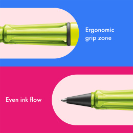 Safari Rollerball Neon Yellow in the group Pens / Fine Writing / Rollerball Pens at Pen Store (137581)