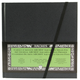 Art Journal Watercolour CP 21x21 cm in the group Paper & Pads / Artist Pads & Paper / Sketchbooks at Pen Store (137649)