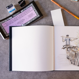 Art Journal Watercolour HP 21x21 cm in the group Paper & Pads / Artist Pads & Paper / Sketchbooks at Pen Store (137652)