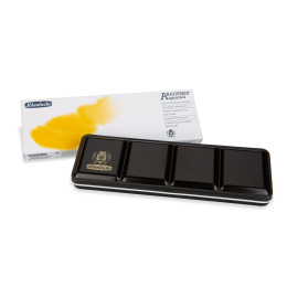 Akademie Aquarell Half Pans 12-set + extra space in the group Art Supplies / Artist colours / Watercolor Paint / Watercolor pans at Pen Store (137801)