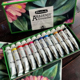 Akademie Gouache 12x20 ml in the group Art Supplies / Artist colours /  Gouache at Pen Store (137808)