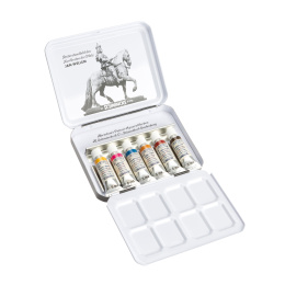 Akademie Aquarell Half Pans 6x5 ml in the group Art Supplies / Artist colours / Watercolor Paint / Watercolor pans at Pen Store (137809)