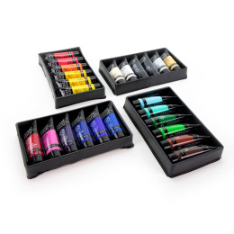 Basics Acrylic Paint Set 24x22 ml in the group Art Supplies / Artist colours / Acrylic Paint at Pen Store (137849)