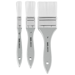 Synthetic Acrylic Spalter Brushes 3-pack in the group Art Supplies / Brushes / Synthetic Brushes at Pen Store (137857)