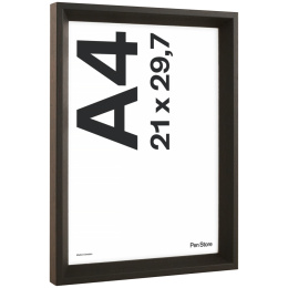 Espresso Wooden Frame 21x29,7 cm A4 in the group Hobby & Creativity / Organize / Frames / Brown frames at Pen Store (137894)
