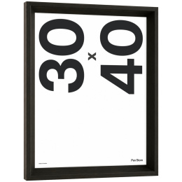 Espresso Wooden Frame 30x40 cm in the group Hobby & Creativity / Organize / Frames / Brown frames at Pen Store (137896)