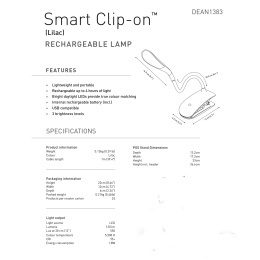 Smart Clip-on Sage Green in the group Hobby & Creativity / Hobby Accessories / Artist Lamps at Pen Store (137933)