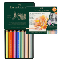 Colouring pencils Polychromos 20-set  in the group Pens / Artist Pens / Colored Pencils at Pen Store (137960)