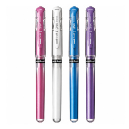 Signo Broad Um-153 Gel 4-piece set No2 in the group Pens / Writing / Gel Pens at Pen Store (137978)