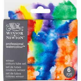 Professional Watercolour 5 ml Tubes Foundation 6-set in the group Art Supplies / Artist colours / Watercolor Paint / Watercolor in tube at Pen Store (138000)