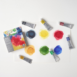 Professional Watercolour 5 ml Tubes Foundation 6-set in the group Art Supplies / Artist colours / Watercolor Paint / Watercolor in tube at Pen Store (138000)