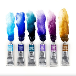 Professional Watercolour 5 ml Tubes Granualation 6-set in the group Art Supplies / Artist colours / Watercolor Paint / Watercolor in tube at Pen Store (138001)