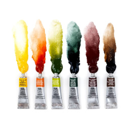 Professional Watercolour 5 ml Tubes Rich Earth 6-set in the group Art Supplies / Artist colours / Watercolor Paint / Watercolor in tube at Pen Store (138002)